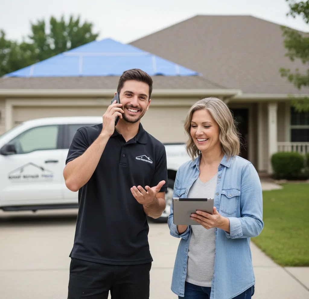 Modern Solutions Roof Repair customer support in Minot